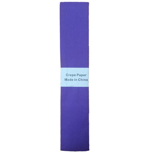 Crepe Paper Purple, 500mm*2.25m No Brand
