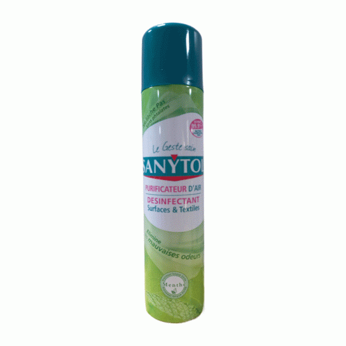 Air Freshener 300ml Mint , Fleurs Blanches Sanytol