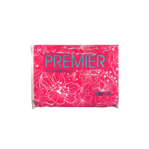 Facial Tissue  10 Sheets/2 ply, Pocket  Premier