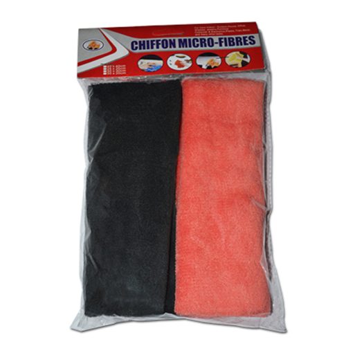 Microfibre Cloth Ref CT3073 W300*D400mm, Assorted Colours [Pk 2] YBB