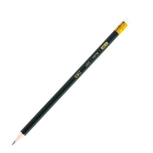 Wood Pencil With Eraser Ref U20000 HB Deli