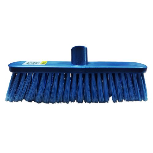 Broom Floor Ref AB1862 Flagged With Handle [Blue or Granite] Addis
