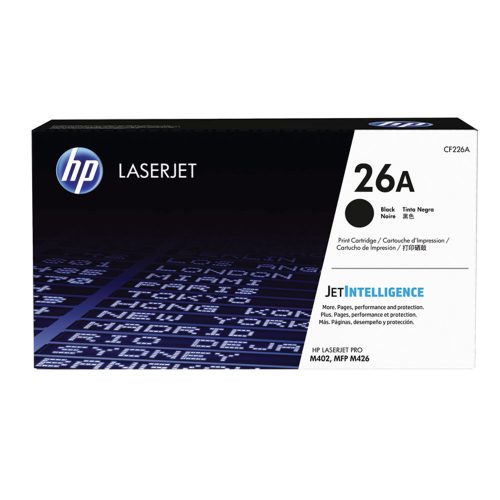 Toner Cartridge HP 26A Ref CF226A Black 3100 pages Hewlett Packard