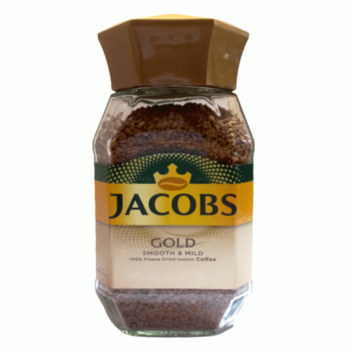 Coffee Glass Jar 200gc, Gold smooth and mild Jacobs
