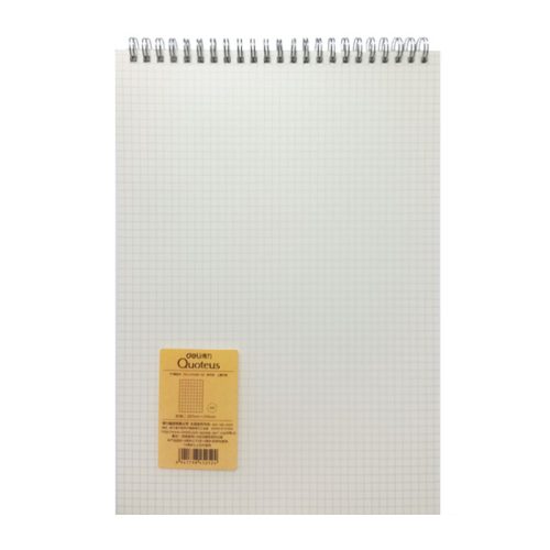Spiral Notebook Ref LPA480-02 A4 , 80 Sheets Checkered , Double Wire Deli