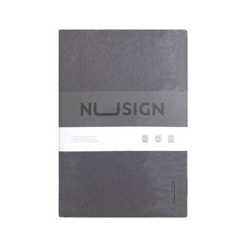 Leather Notebook Ref NS262 A5, 96 Sheets, Assorted Colours Deli