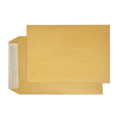 Envelope Manila Plain A5, W162*D229mm, Peel & Seal [Pk 100] Daya