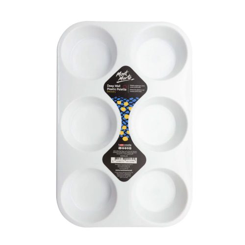 Palette Plastic Ref MAPL0003 Deep well plastic, 6 holes Monte Marte