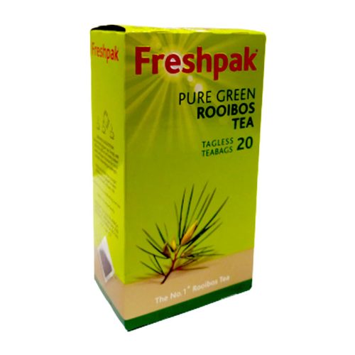 Tea Bags Tagless Rooibos Pure Green [Pk 20] Freshpak