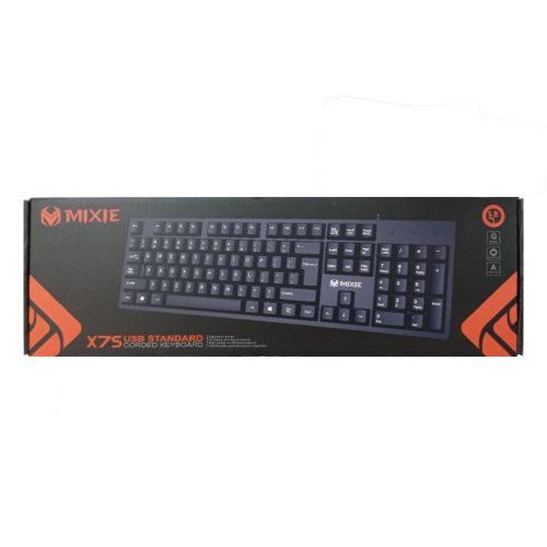 Wired Keyboard Ref X7S 1.5M USB Mixie