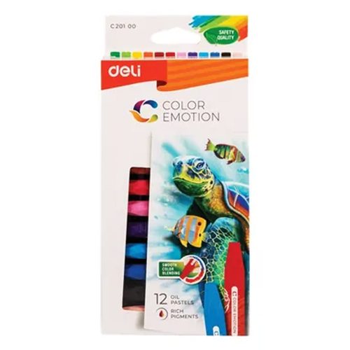 Oil Pastel Ref C20100 12 Colors Deli
