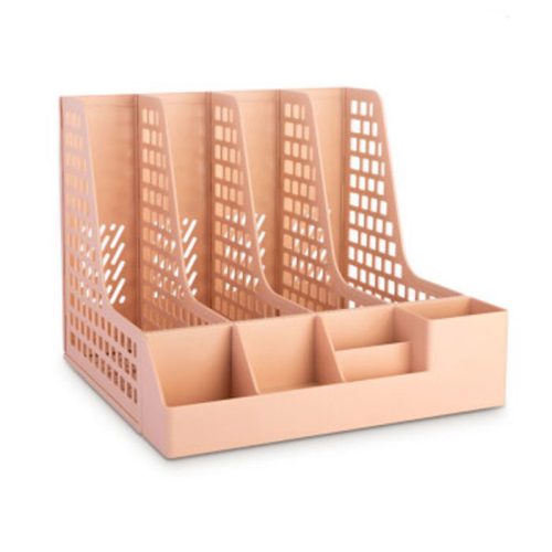 Magazine Holder Ref PB106 325*320*275mm , Pink Deli