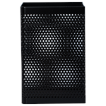 Pen Holder Metal Ref 908 Square [Black] Deli