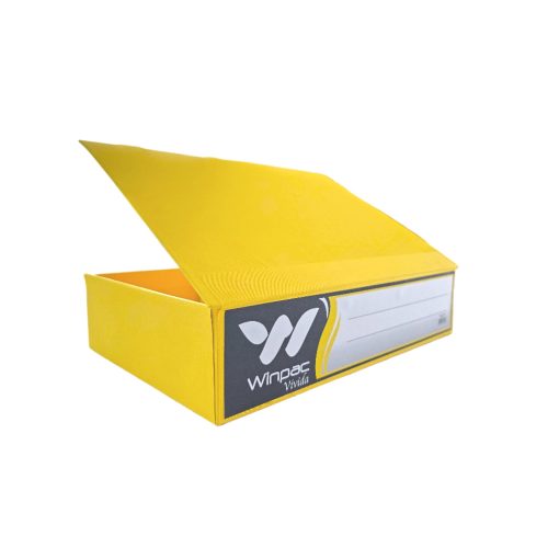 Box File Vivida Bright Yellow Winpac