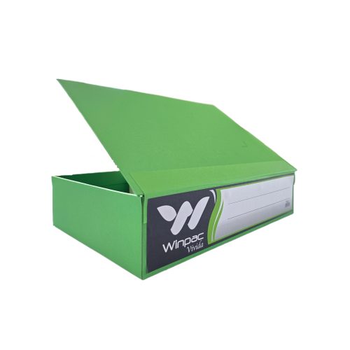 Box File Vivida Green Leaf Winpac
