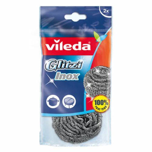 Metal Scourer Ref FHP075
Inox Spiral, Stainless Steel [Pk 2]
Vileda