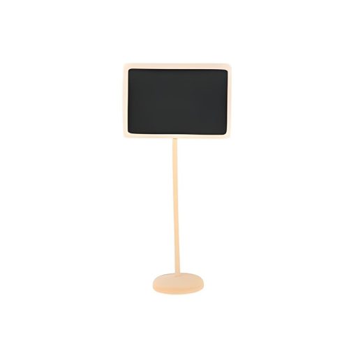 Mini Blackboard Ref MBBSTL Large , with Stand , Assorted Shapes WYS