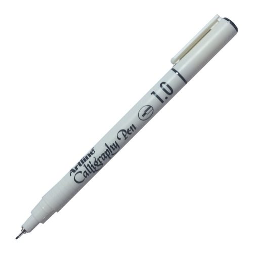Calligraphy Pen Ref EK241 1.0mm , Black Artline