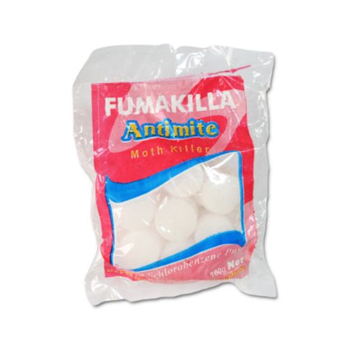 Napthalene Antimite
100g, Moth Killer
Fumakilla
