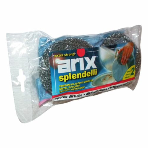 Metal Scourer Ref WRS-561
Zinc Coated, Stainless Steel [Pk 2]
Arix