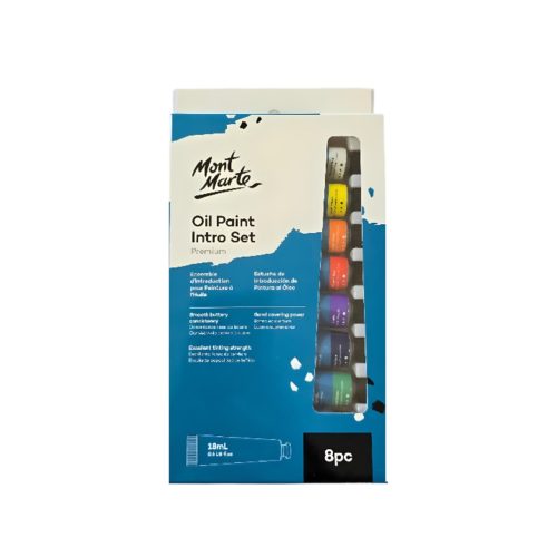 Oil Paint Intro Set Ref 81508
8 pc [18ml]
Mont Marte