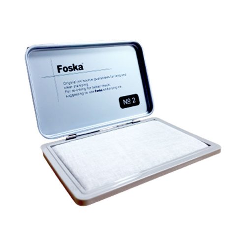 Stamp Pad Ref SY008W
No ink inside [No. 2] , Size:12.2*8.4cm
Foska