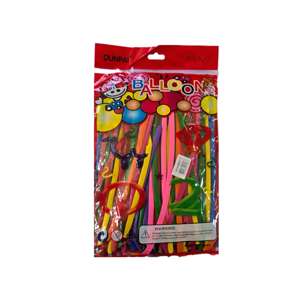 Balloon Snake WW5501-7 pk100 FW | DelCity Ltd