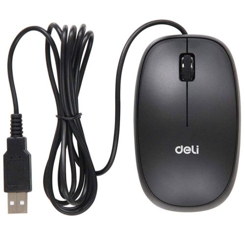 Mouse Ref 3715
USB Wired, Black
Deli