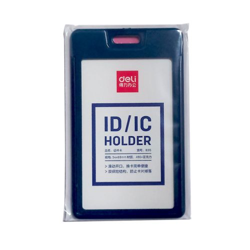 Identity Card Holder Ref 8315
W54*89mm, Blue
Deli