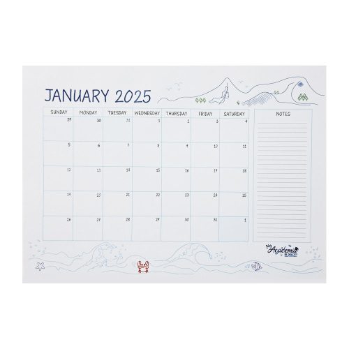 Desk Planner A2 2026
12 Pages Monthly
My Academia