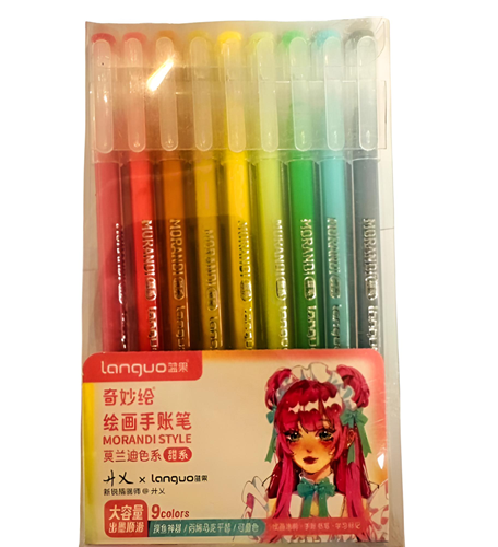 Gel Pen Ref K0551/552/553
0.6mm Assorted Shades [Pk 9]
MeliMelo