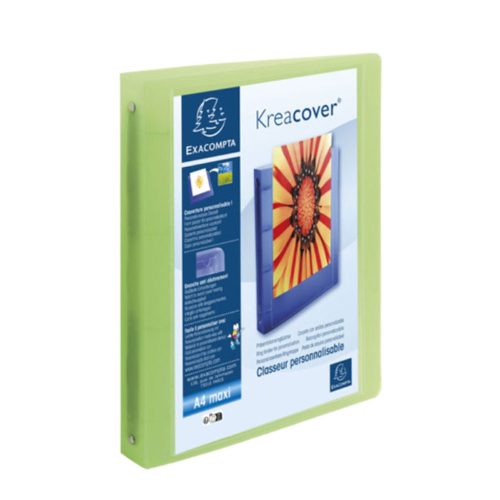 Ring Binder A4 Ref 51769E
4 O-Ring, Kreacover 30mm, Assorted Colours
Exacompta