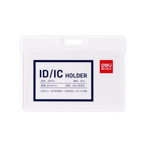 Identity Tag Ref 8314
W89*54mm, White
Deli