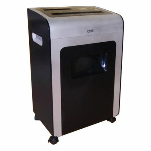Shredder Anion Ref 9917
Shred Cap: 16A4 Sheets [70 gsm], WBin: 31L ribbon cut
Deli