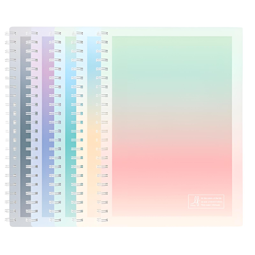 Spiral Notebook Ref N406
A5, 70gsm [60 Sheets]
Deli