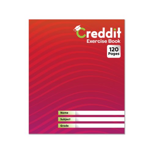 Exercise Book XL
120 Pages
Creddit