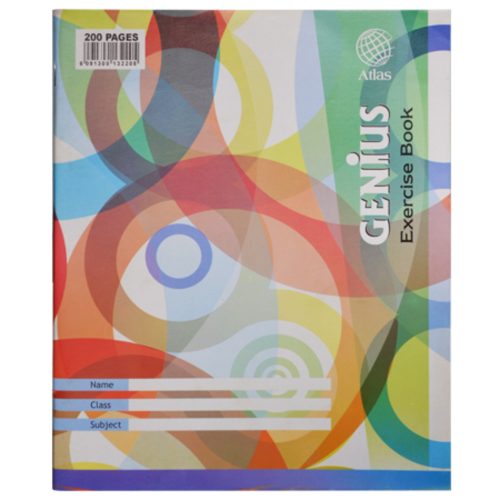 Exercise Book Ref BXL200
Single Ruled, Extra Large, 200 Pages
Genius