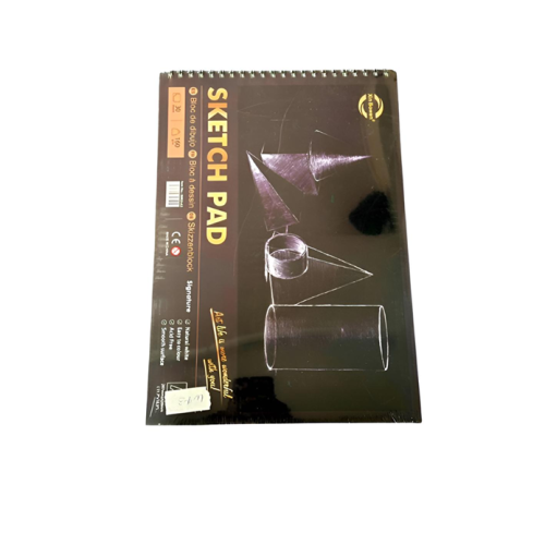 Sketchbook SM03-A3
Spiral, black paper pad
MeliMelo