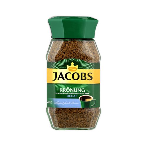 Coffee Glass Jar
200g, Decaffeinated Instant Coffee
Jacobs