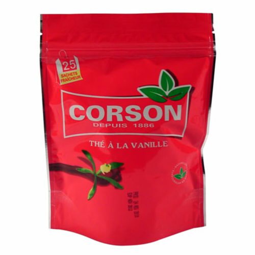 Tea Bags Pouch
50g Vanilla [Pk 25]
Corson