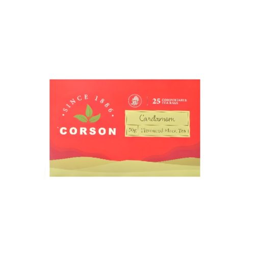 Tea Bag
50g Cardamon [Pk 25]
Corson