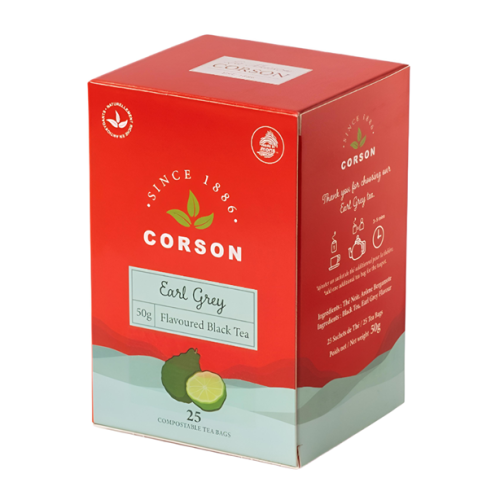 Tea Bags
50g Early Grey [Pk 25]
Corson