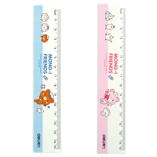 Ruler Plastic 71973
15 cm:Mong
Deli