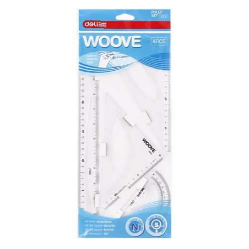 Ruler Set H13
30 cm set of 4pcs
Deli