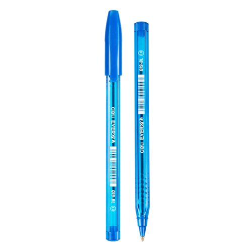 Ball Point Pen Every Ref Q19-BL
Bullet tip : 1.0mm , Blue
Deli