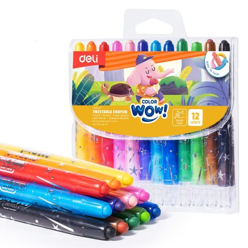 Twistable Crayon C216-12
Round Barrel
Deli