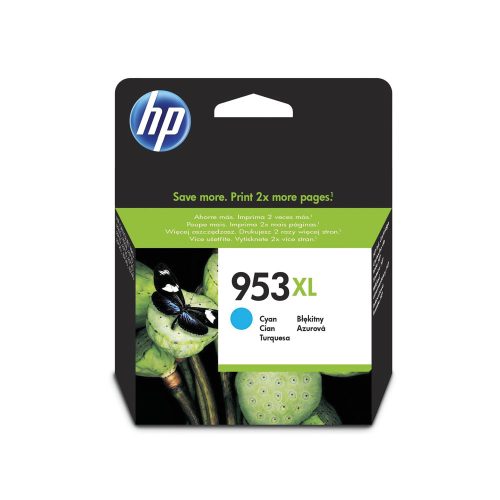Inkjet Cartridge HP 953XL Ref F6U16AE
Cyan
Hewlett Packard