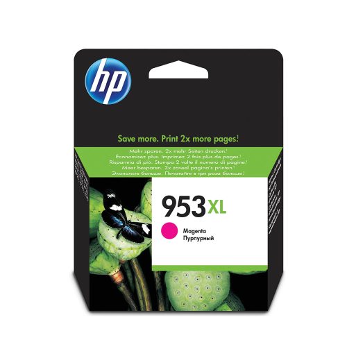 Inkjet Cartridge HP 953XL Ref F6U17AE
Magenta
Hewlett Packard