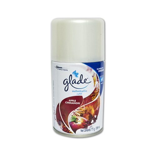 Air Freshener Refill
269ml Apple Cinnamon / Peony & Cherry / Morning Freshness
Glade