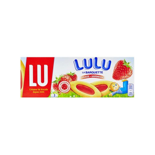 Biscuit Barquette
120g Fraise
Lu